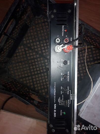 Автомобильный усилитель звука бу mystery