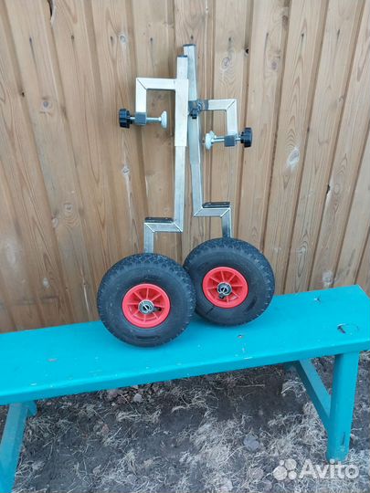 Транцевые колеса на струбцинах