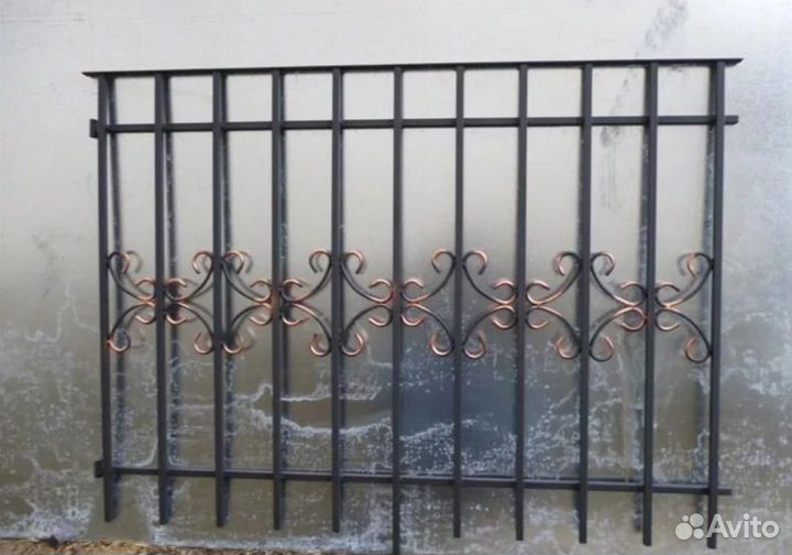 Забор металлический