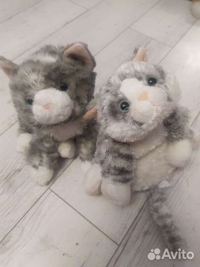 Кошки реалистичные мягкие игрушки