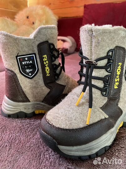 Ботинки зимние для мальчика 27 размер