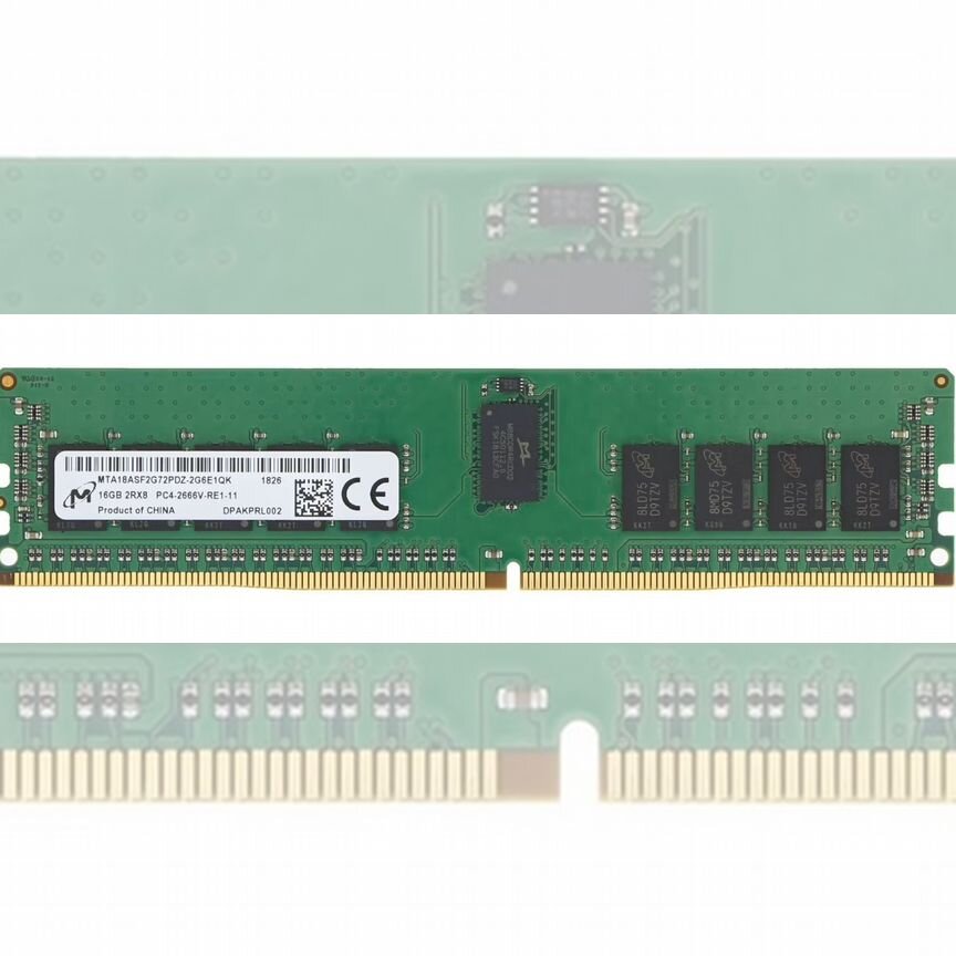 [MTA18ASF2G72PDZ-2G6E1QK] Оперативная Память Micron Mta18asf2g72pdz-2g6e1qk