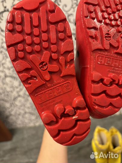 Резиновые сапоги