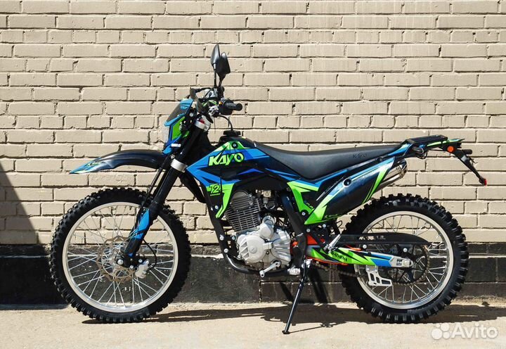 Мотоцикл кроссовый kayo T2 250 enduro