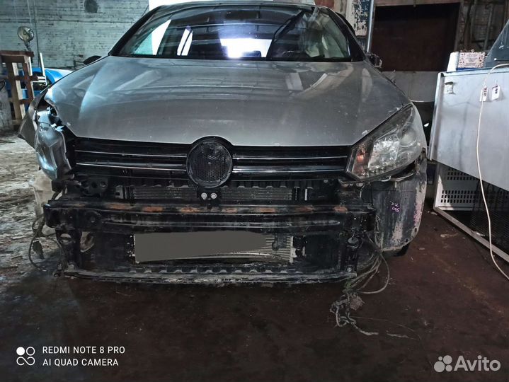 Volkswagen Golf 1.4 AMT, 2012, битый, 215 000 км