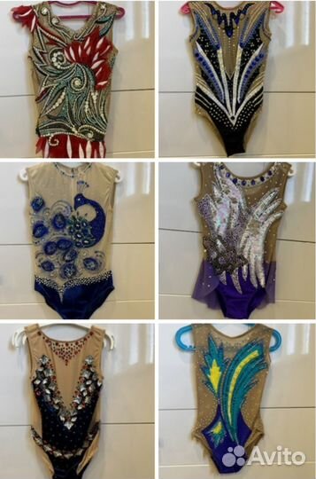 Аренда купальников для гимнастики (500-2000)