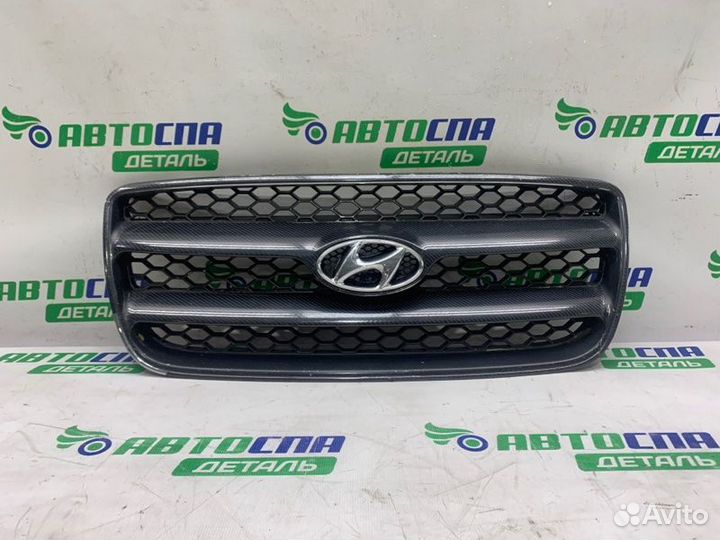 Решетка радиатора передняя Hyundai Santa Fe