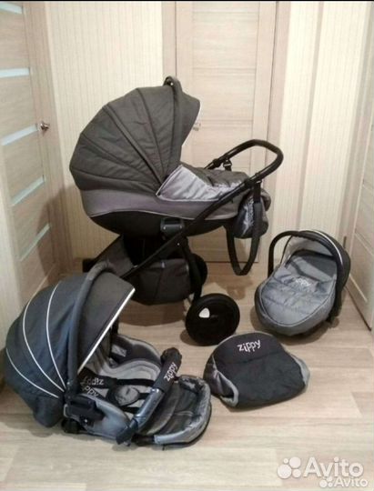 Tutis zippy 3 в 1 silver