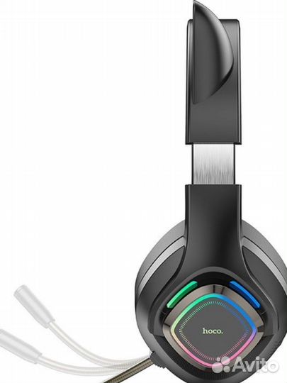 Гарнитура игровая Hoco W107 с ушками эльфийскими