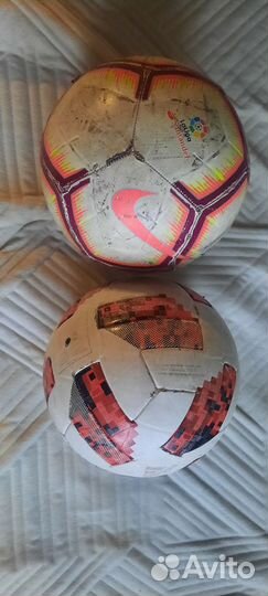 Футбольный мяч adidas telstar, Nike La Liga