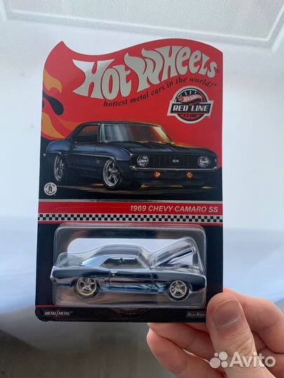 Hot wheels rlc chevy camaro 1969