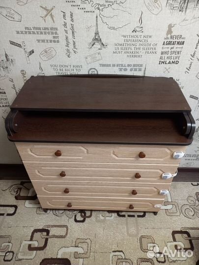 Пеленальная доска на камод складная