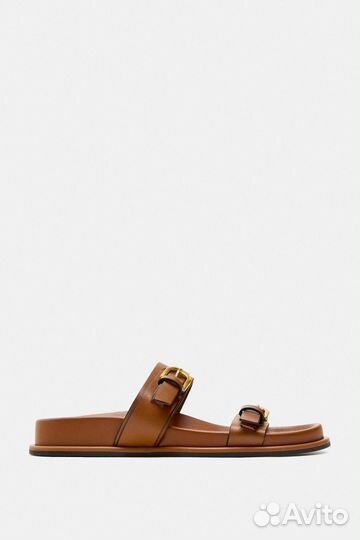 Шлепки zara 40/41