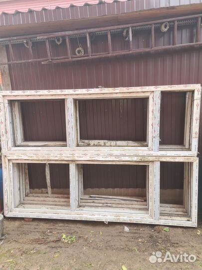 Оконные рамы пластиковые бу