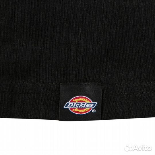 Футболка мужская черного цвета Dickies лого