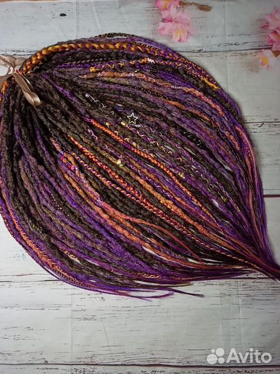 Де дреды/косы. Вплет изготовление