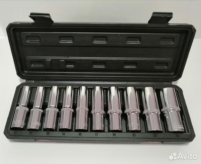 Набор Удлиненных Торцевых Головок 10шт