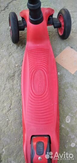 Самокат трехколесный до 60кг