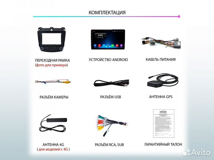 Магнитола Kia Carnival (2016-2020) 1/16 AW