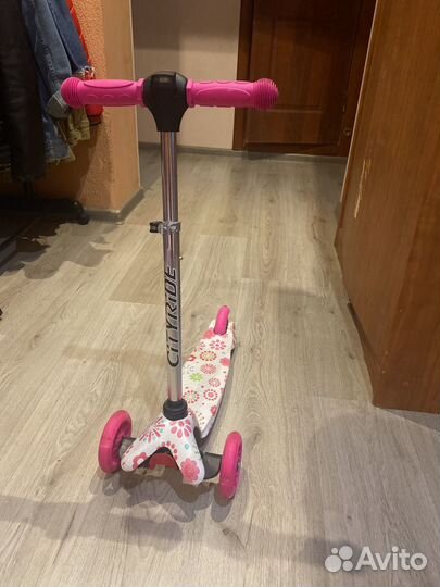 Самокат детский трехколесный