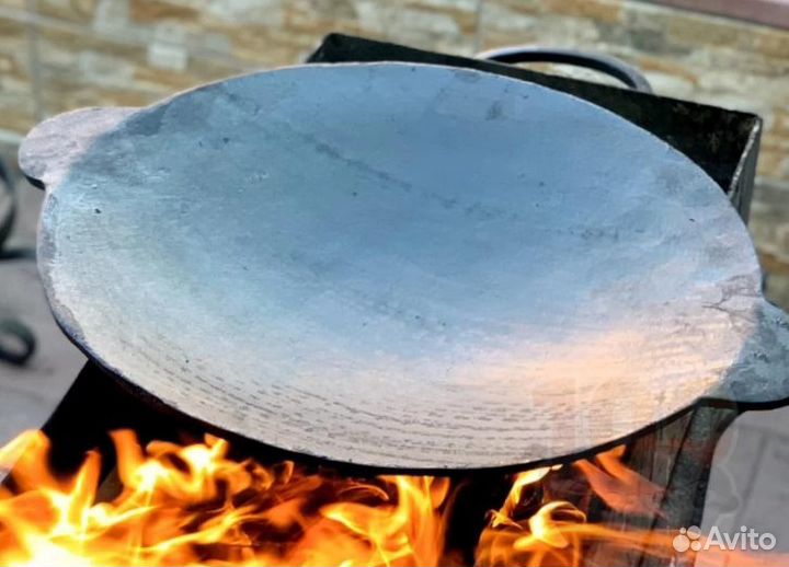 Садж чугунный, сковорода + специи в подарок