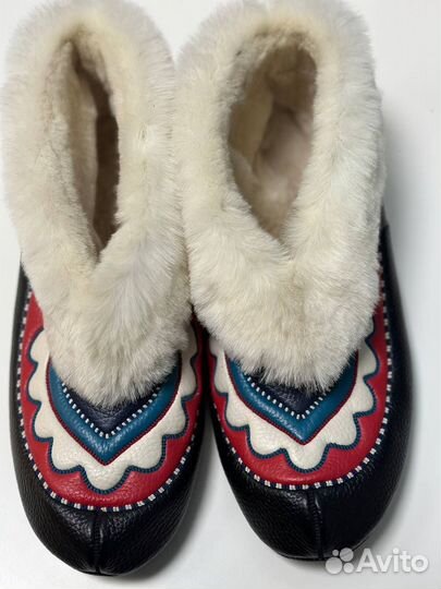 Мужские Меховушки из натуральной кожи и меха