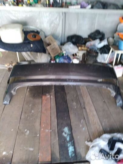 Задний бампер на hyundai solaris 1 рестайлинг