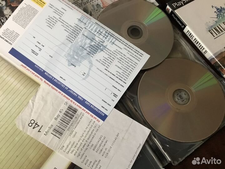 Final Fantasy XII XI sony ps2 лицензия