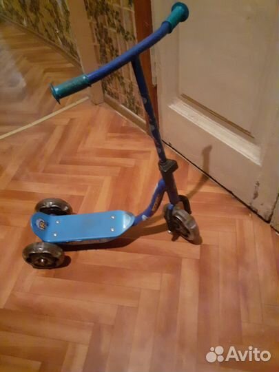 Самокат детский трехколесный бу