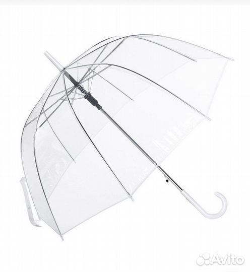 Зонт прозрачный