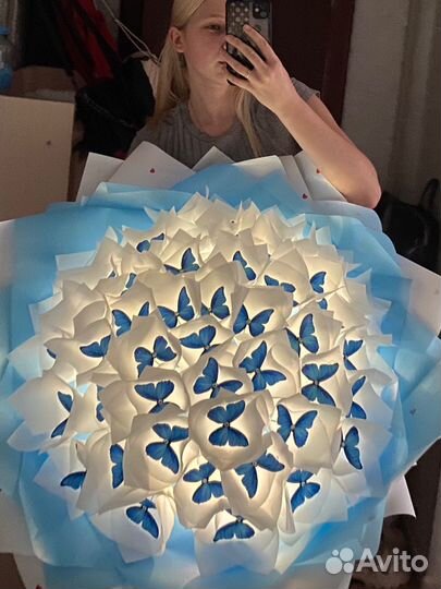 Букет из бабочек