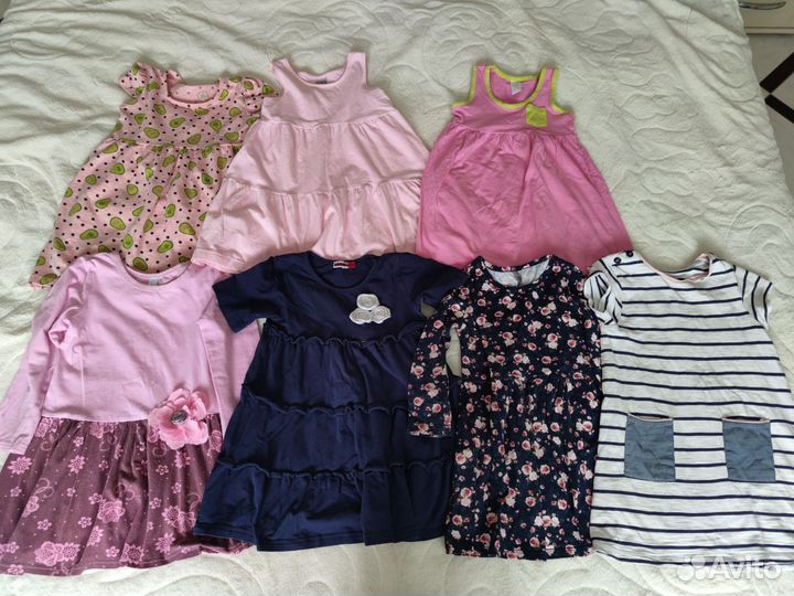 Платья для девочки 98-110 пакетом