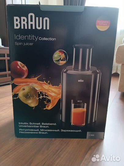 Абсолютно новая соковыжималка Braun J300