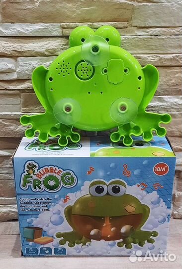 Игрушка для купания Лягушка (звук)