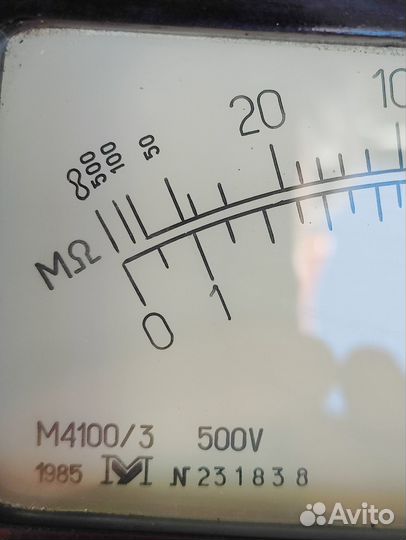 Мегаомметр М4100/3