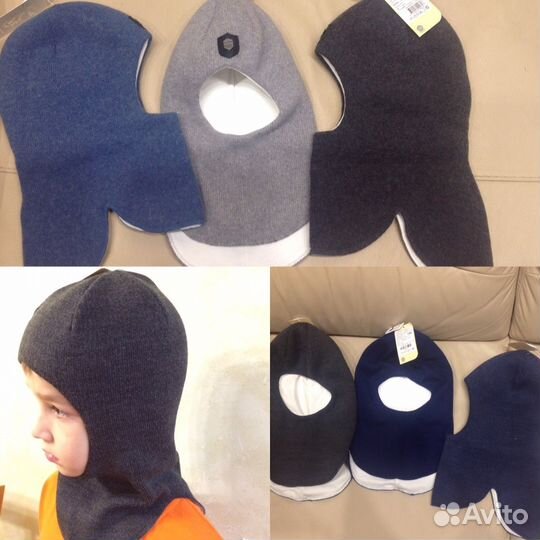 Шапки для девочек и мальчиков. Новые