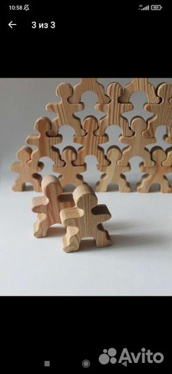 Развивающие деревянные игрушки