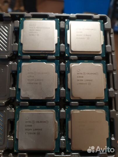 Процессор Intel G4400, G3930, G3220, G3900