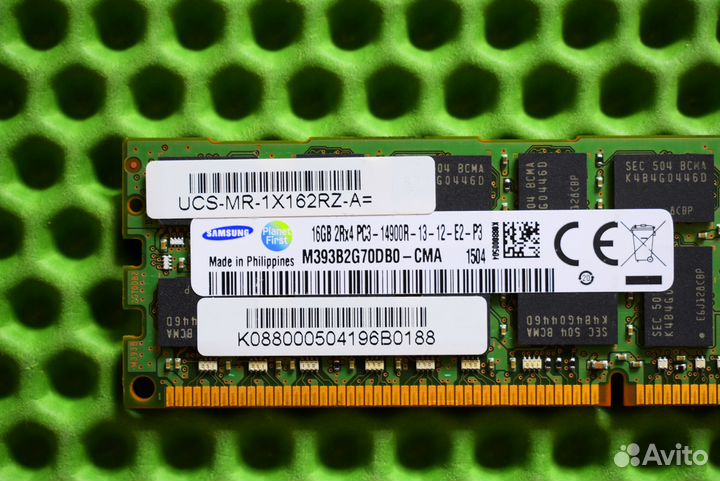 Оперативная память Самсунг DDR3L 16GB 1866 MHz 2Rx