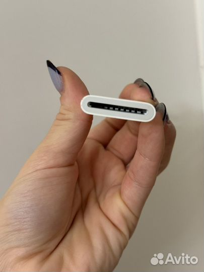 Адаптер Apple Lightning для чтения SD-карт