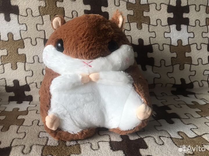 Игрушка Хомяк c пледом