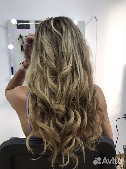 Наращивание натуральных волос