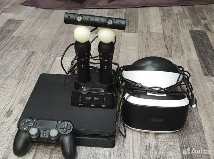 PS 4 Slim (9.0) + psvr