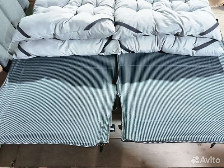 Раскладушка с матрасом новая