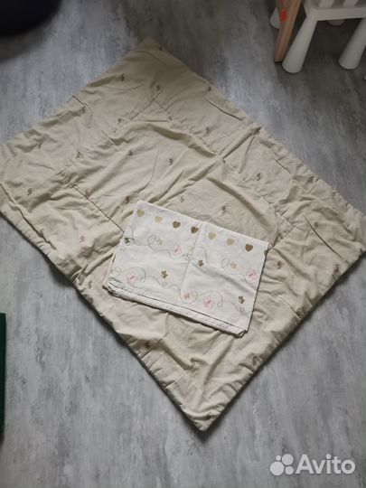 Одеяло детское верблюжье + пододеяльник