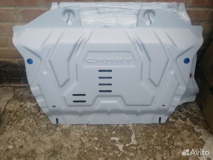 Защита картера Toyota Camry V70 2017-2023 алюминий