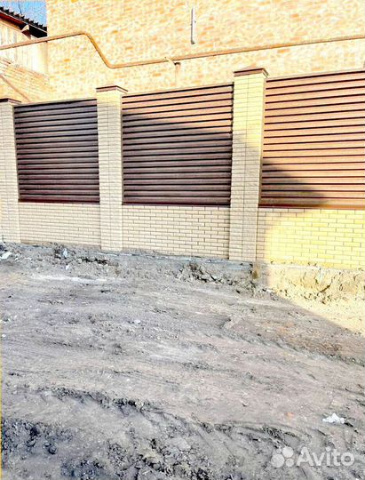 Забор жалюзи