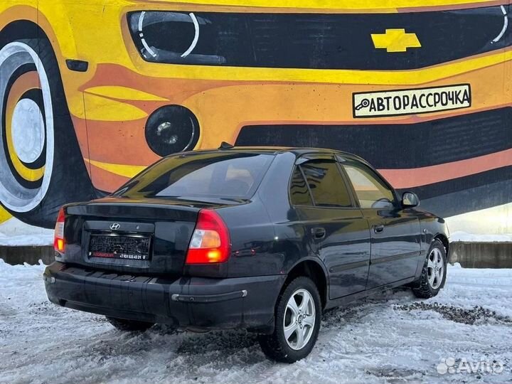 Hyundai Accent 1.5 МТ, 2008, 213 386 км