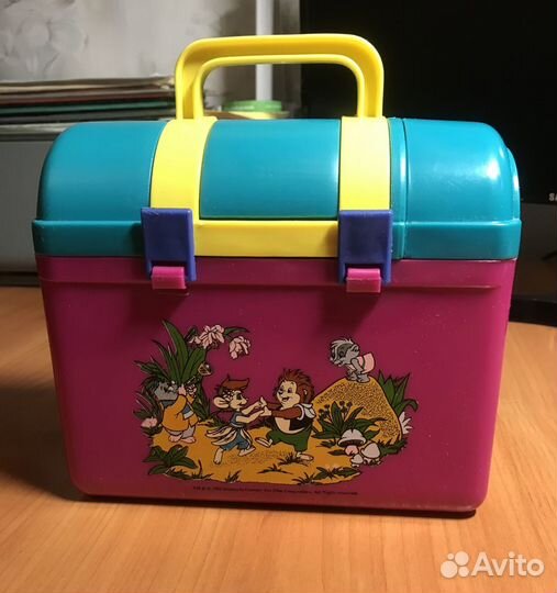 Детский двухсекционный ланч-бокс «Чемоданчик»
