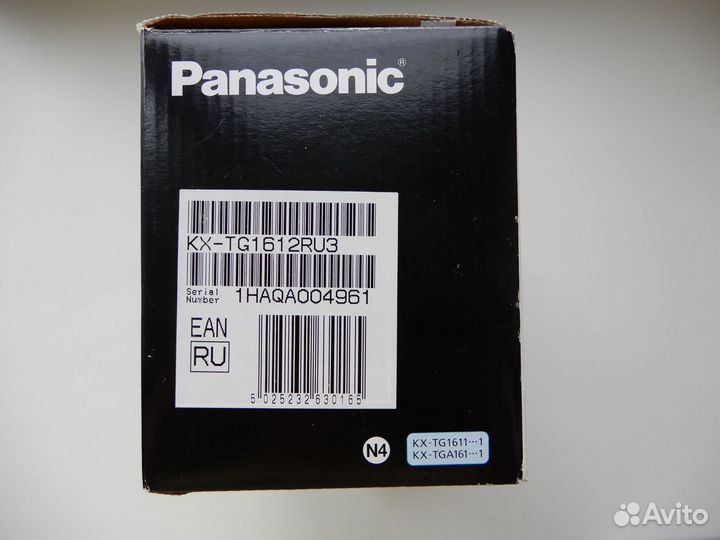 Беспроводной телефон Panasonic для дома и офиса